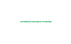Notebook VAIO Sony FW140 3GB