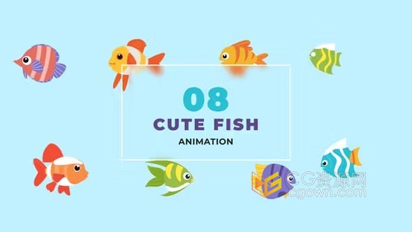 华润娱乐登录网页版 新世纪国际娱乐注册创意鱼2D角色动画海洋主题场景动画-华润娱乐登录